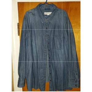 Ava & Viv Plus Size Denim Jacket